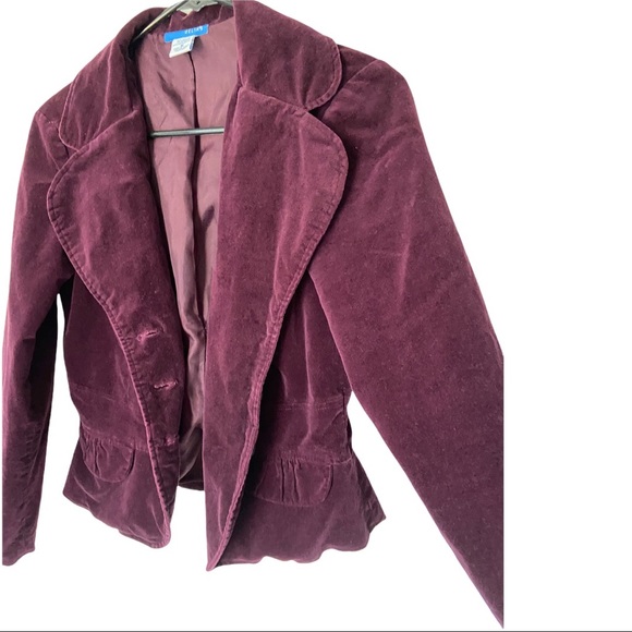 Delia’s blazer size medium color: Plum. (6) - Picture 3 of 6